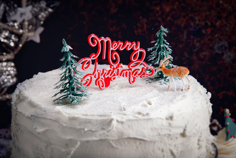 Nostalgic Christmas cake toppers are a walk down memory lane