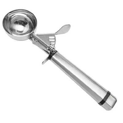 Thumb Press cookie scoop stainless steel by Fat daddios size 16