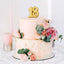 Special Age number candle gold glitter 18