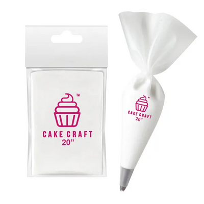 Reusable cotton piping icing decorating bag 20 inch