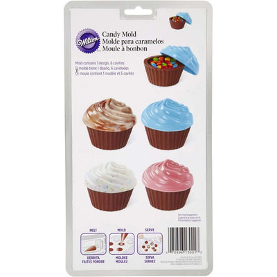 Cupcake shape dessert shell or box chocolate mould