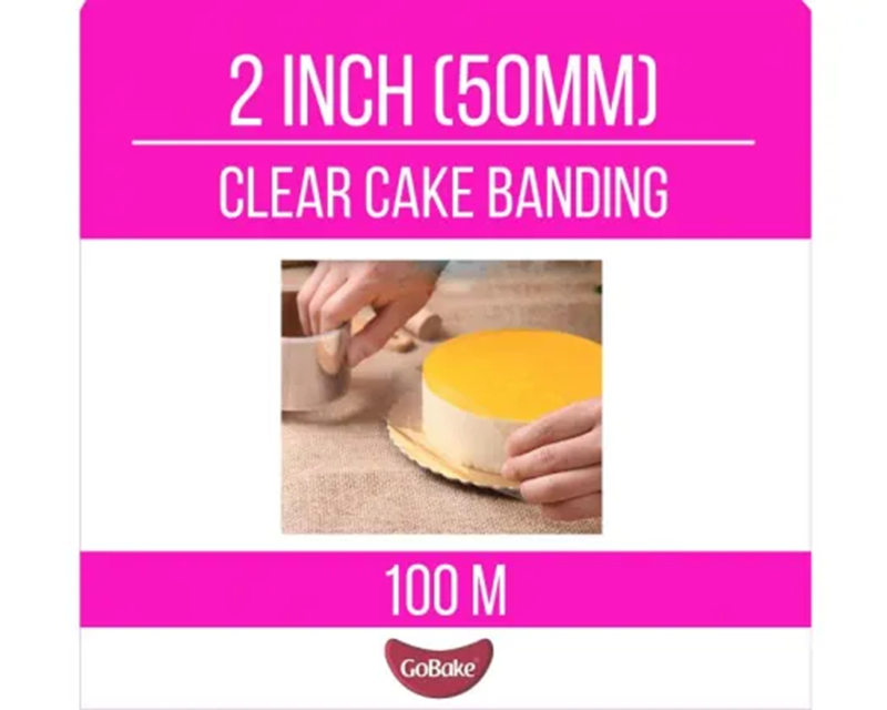 Acetate cake band sold by the metre 2 inch 50mm wide