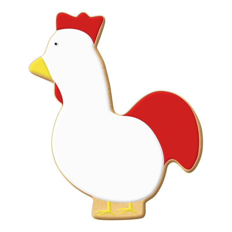 Rooster cookie cutter 3.5 inch