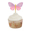 Butterfly cupcake picks pack of 12