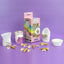 Unicorn cupcake decorating kit with baking cups edible horns and ears