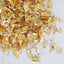 Gold decorating leaf flakes