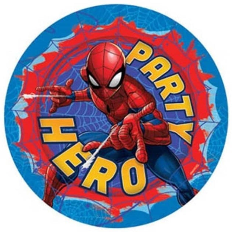 Spiderman party plates (8)