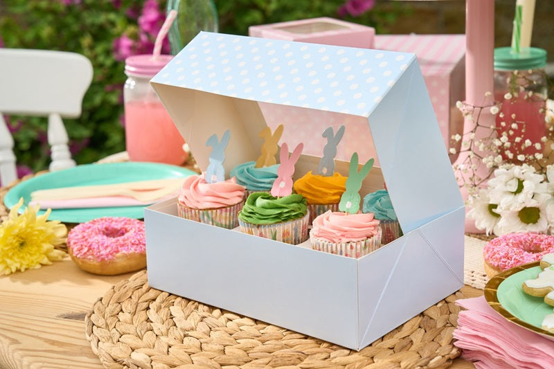 Pastel Bunny cupcake picks pack of 12