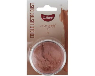 GoBake Pearl Lustre Dust Rose Gold Dusting Powder