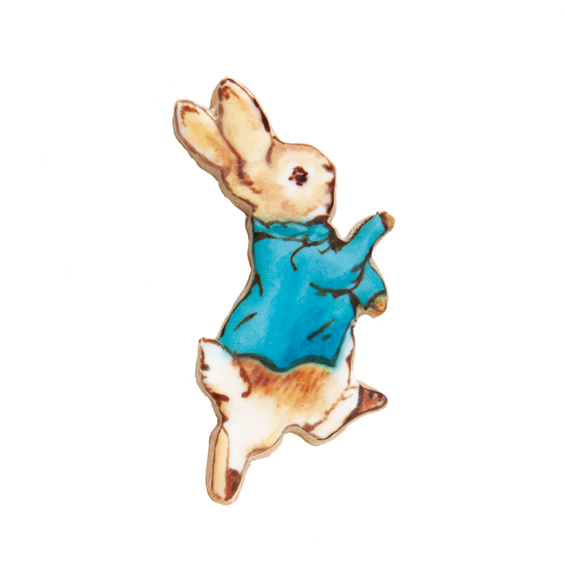 Example of a hand painted iced Peter Rabbit Cookie