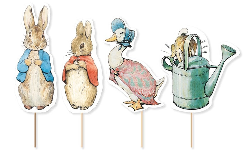 Beatrix Potter™ Peter Rabbit™ Classic Characters Cupcake Topper picks