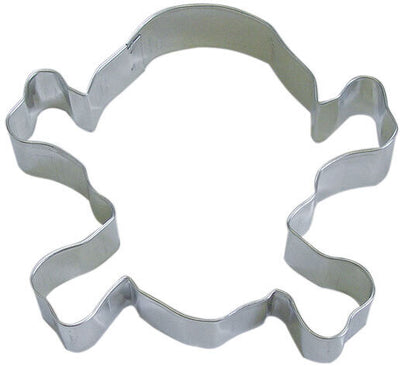 Skull and Crossbones cookie cutter 3 inch