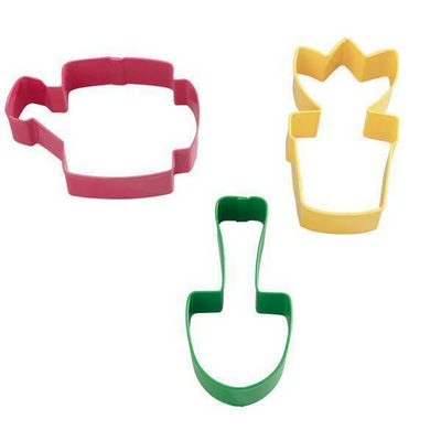 Garden 3 piece cookie cutters