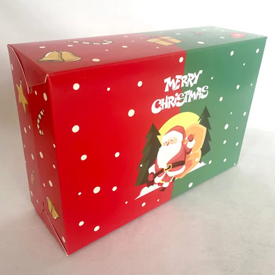 Christmas Cupcake box Holds 6