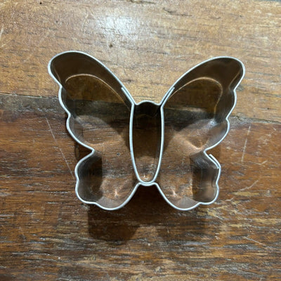 Butterfly cookie cutter with indent for body