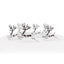 Reindeer cake topper set of 6 Silver