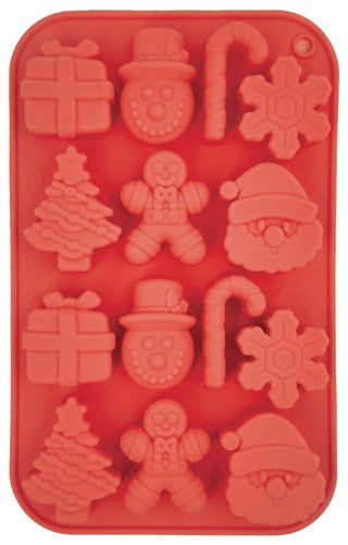 Christmas silicone Mini treats mould