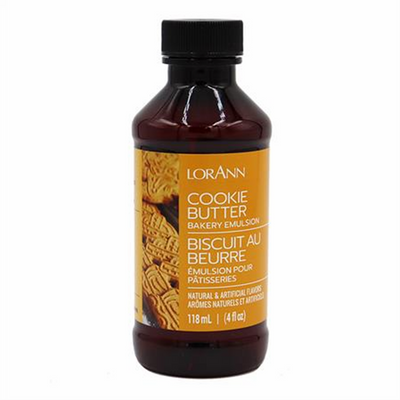 Cookie Butter Emulsion flavouring 4oz 118ml Lorann