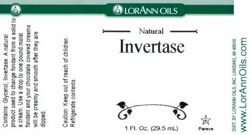 Invertase for chocolate making by Lorann Oils