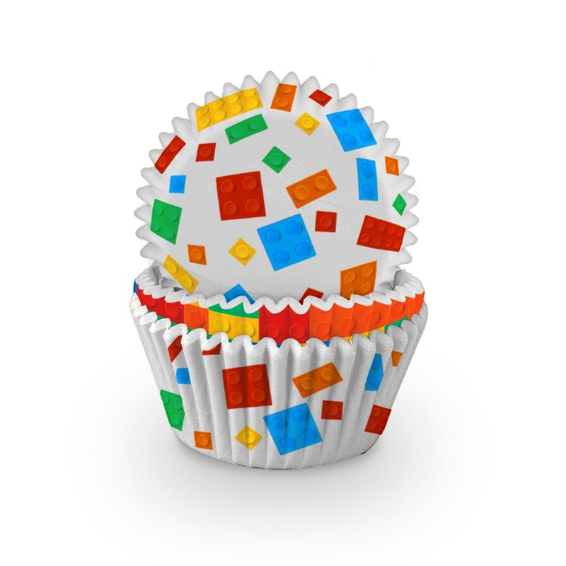 Building block Cupcake papers baking cups