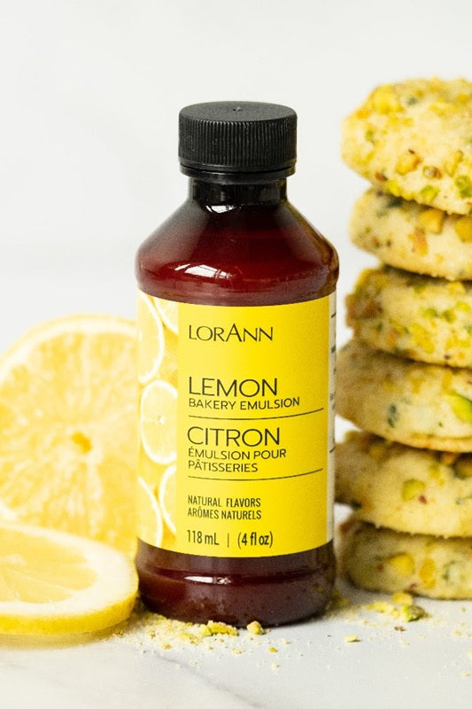 Lemon Emulsion flavouring 4oz 118ml Lorann