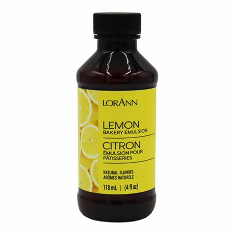 Lemon Emulsion flavouring 4oz 118ml Lorann