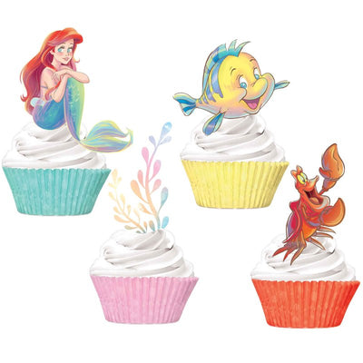Peter Rabbit Cupcake Decoration - Party Supplies and Baby Shower Essentials  - Set of 12 Pieces Cupcake Topper and 24 Pieces Cupcake Wrapper
