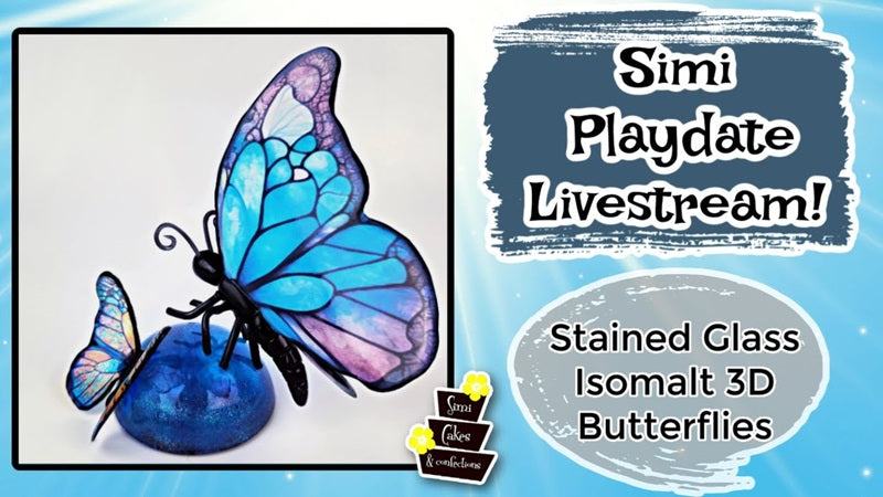 Butterfly Isomalt kit by Sidney Galpern of Simicakes