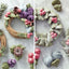 Piped wreaths using tip 366