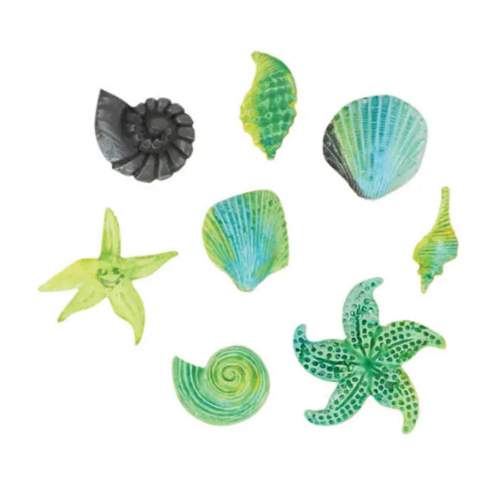 Petite seashells silicone mould