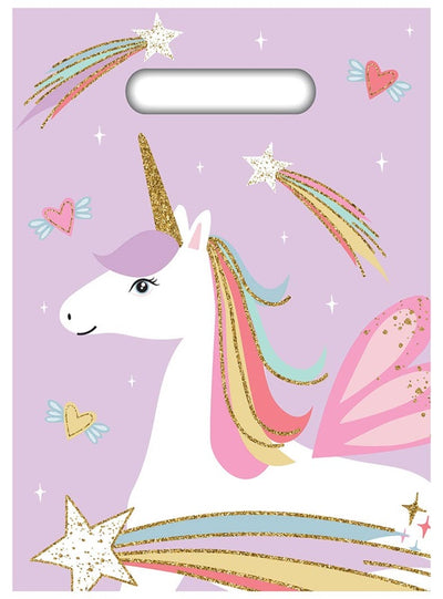 Unicorn party loot bags (8)