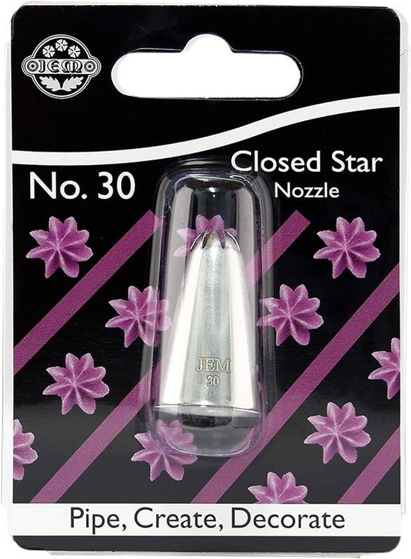 Standard Jem icing nozzle tip 30 Closed Star