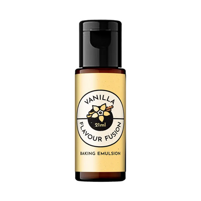 Vanilla emulsion flavouring in 21ml bottle