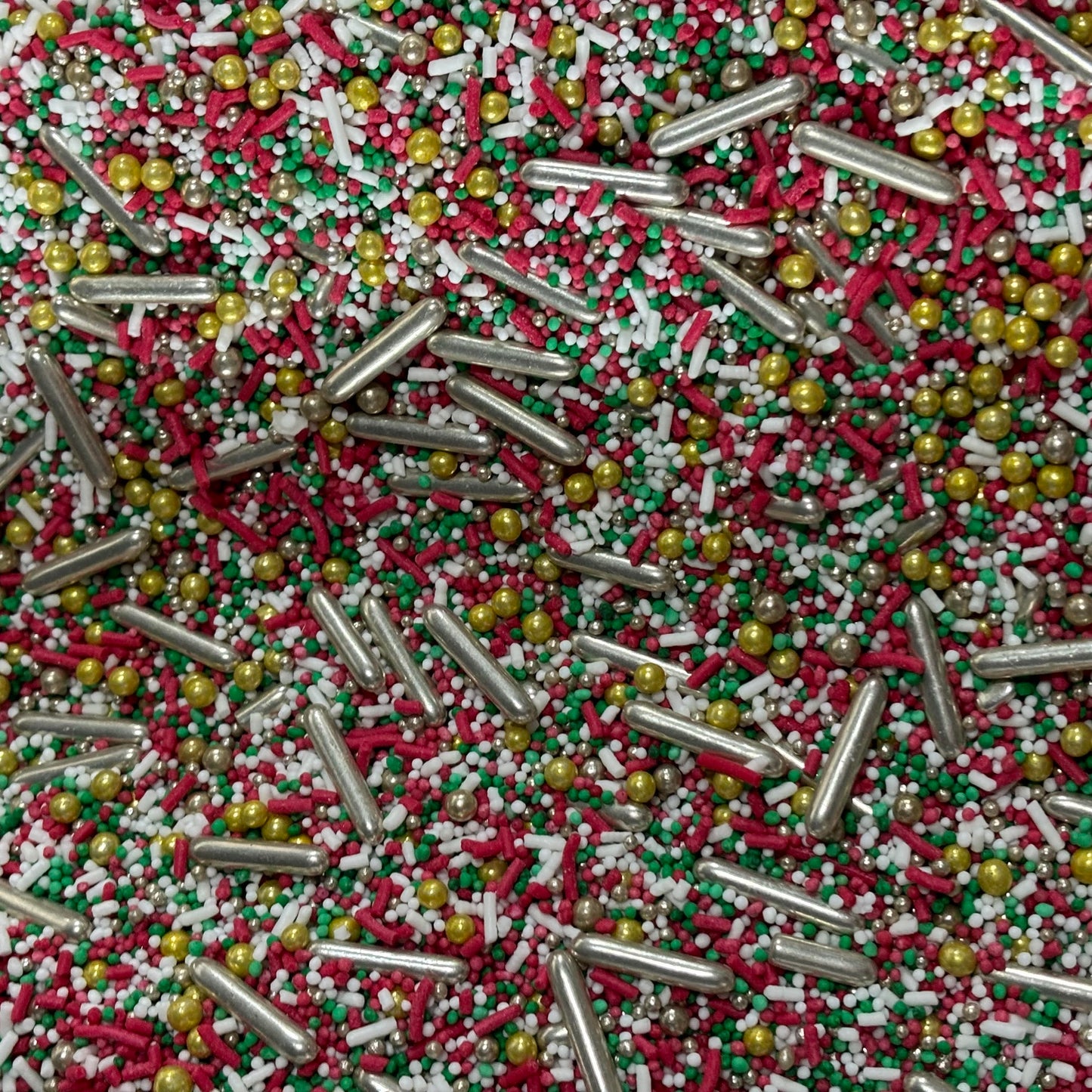 Sprinkle Medley Vintage Christmas (Red/Green/White/Gold) 150g