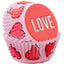 Love Hearts standard cupcake papers 75 pack