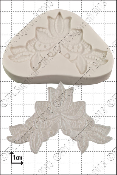 Mia lace silicone mould