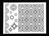 Lace stencil asstd designs