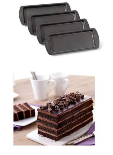 WILTON EASY LAYERS LOAF CAKE PAN SET-W-2105-0911