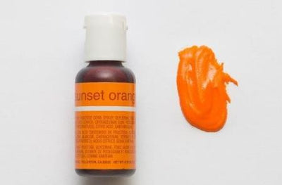 Concentrated food colouring gel paste Sunset Orange by Chefmaster