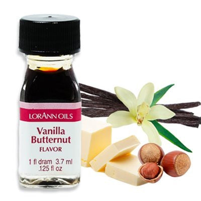 SPECIAL B/B 6/24 Lorann Oils flavouring 1 dram Vanilla butternut
