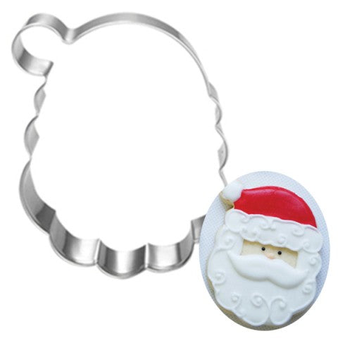 Santa Face cookie cutter