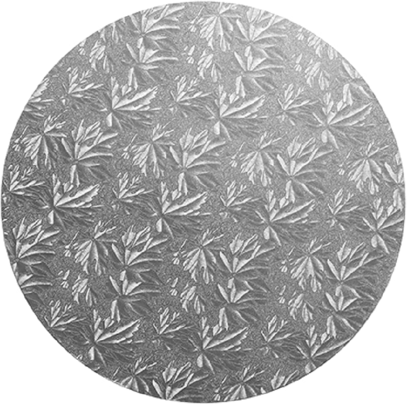 Cake board round SILVER 13 inch