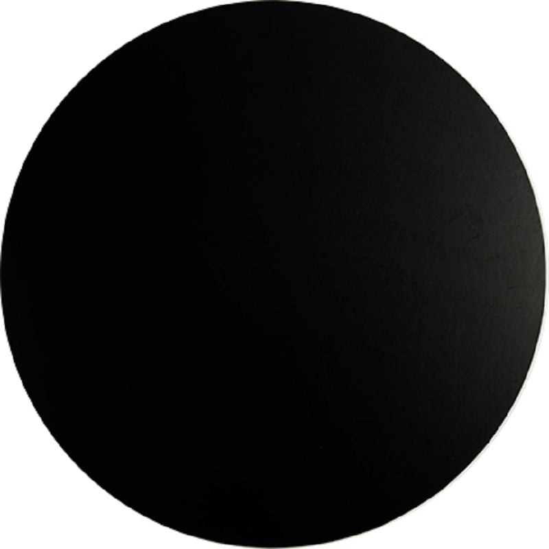 Black masonite cake board 10 inch round