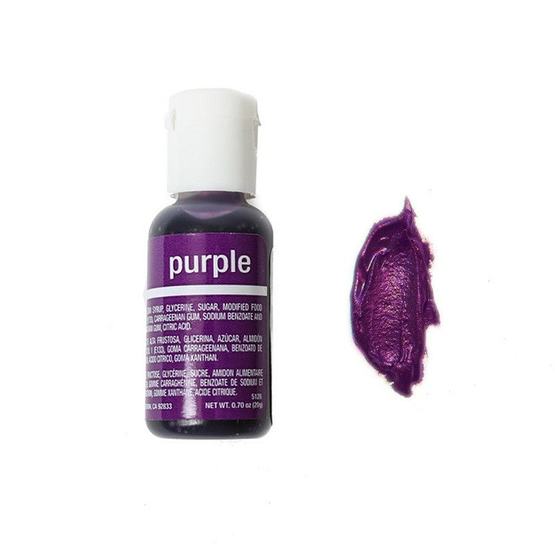 Concentrated food colouring gel paste Purpleby Chefmaster