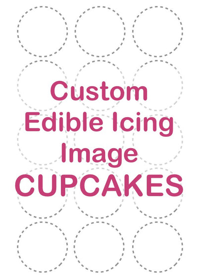 A4 edible icing image sheet Alphabet letters and numbers Orange Red -  Kiwicakes