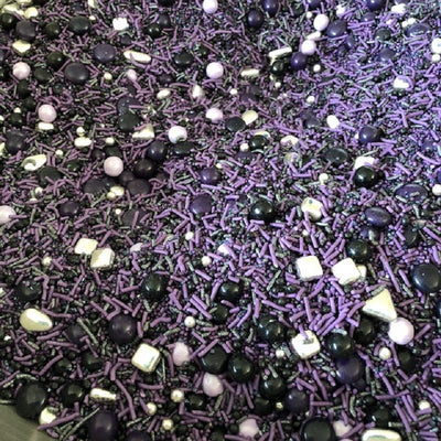 BB 8/24 Sprinkle Medley Disco (purple lavender black silver) 150g