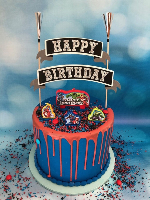 Avengers Cake!! - CakeCentral.com