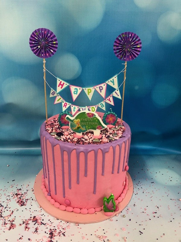 2 Tier cake decoration | 2 Tala cake decoration | Cake decoration idea | 4  Pounds| - YouTube