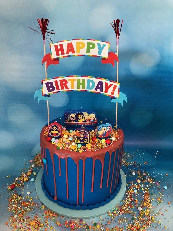 Superhero Birthday Cakes Toppers Design | JK Cake Designs