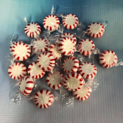 Starlight Mints Candy lollies Red and white